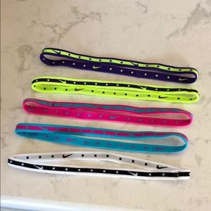 Nike reversible thin headbands, quantity=5.